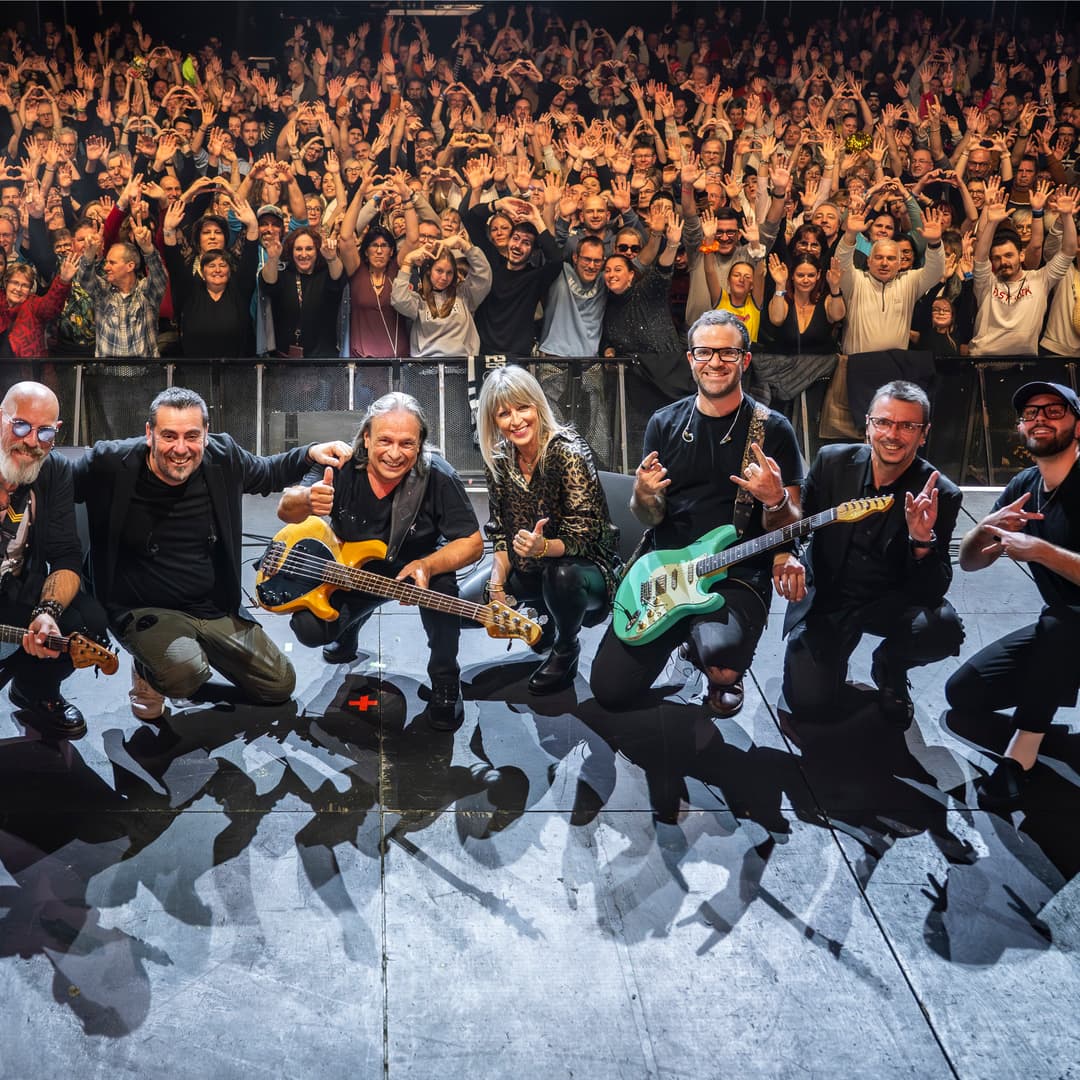 Photo des musiciens de GOLD sur scène